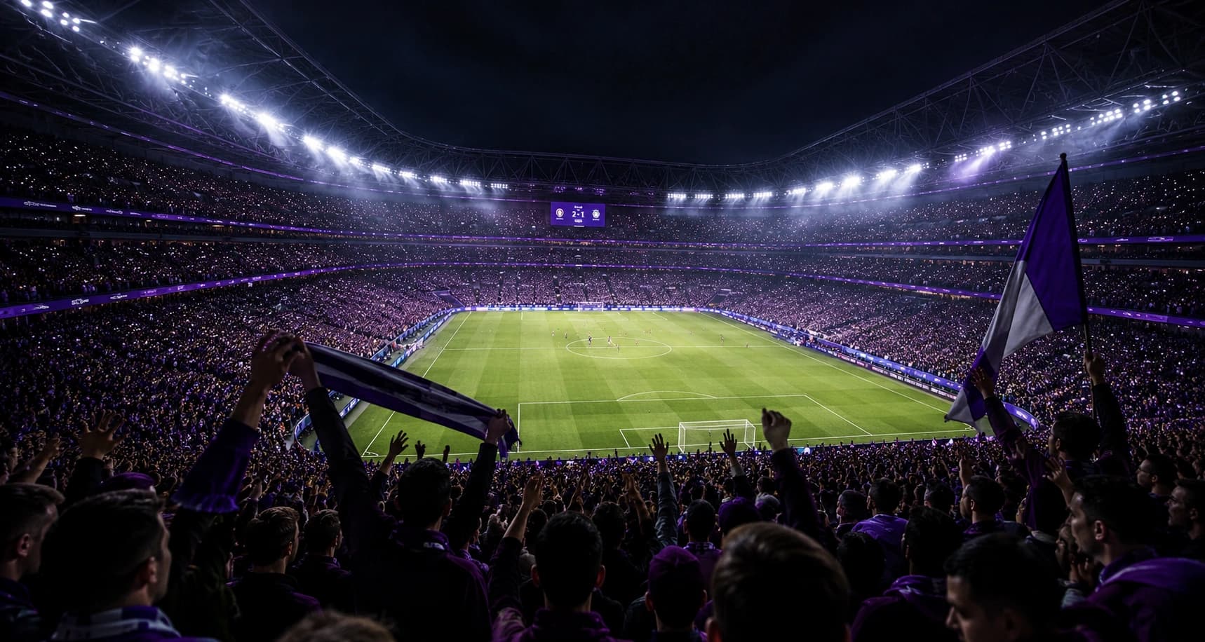 Premium IPTV Subscription Sports Channels and Stadium View