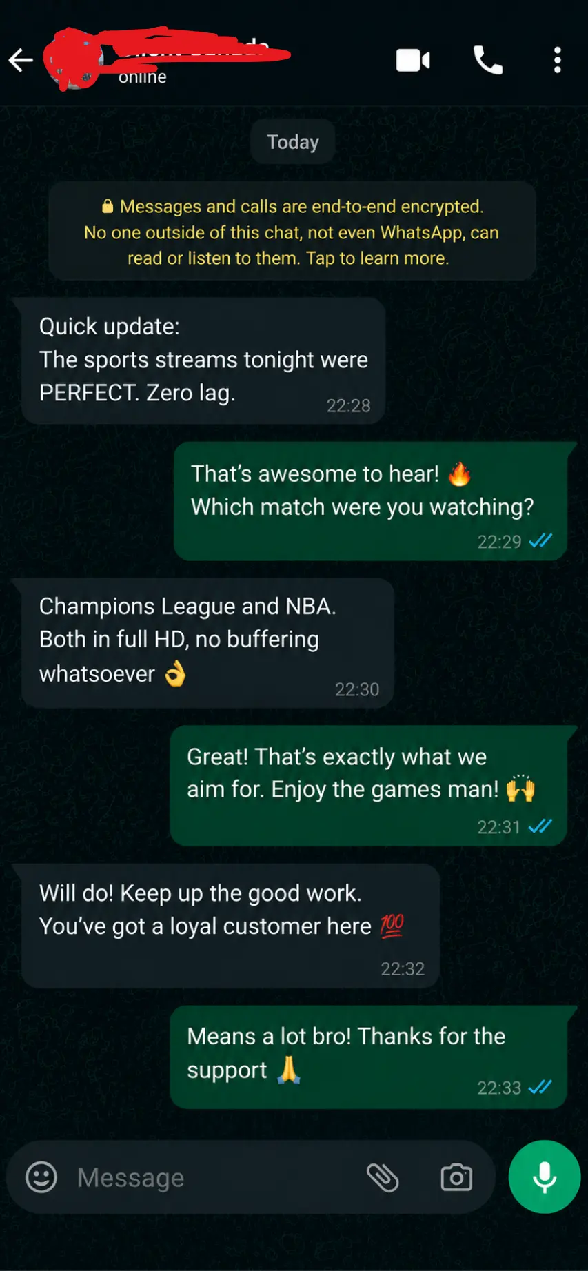 Premium IPTV Subscription Customer Reviews 1