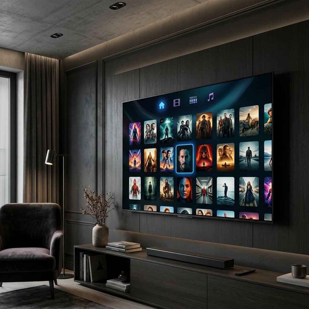 Selecting the best Smart TV IPTV player for Samsung, LG, and Android TVs